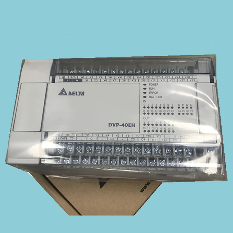 Original Delta PLC controller DVP40EH00R3 EH3 series 100-240VAC 24DI 16DO Relay output in box | Обустройство дома