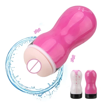 Masturbator Cup Adult Products Artificial Vagina Sex Toys for Men Realistic Soft Tight Vagina Real Pussy Male Masturbation 4
