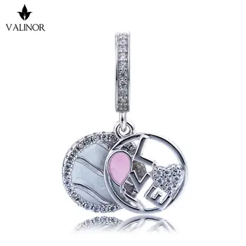 

Video! Mood balloon LOVE 925 Sterling Silver Tropical Fish And Water plants tailBeads Charms Fit Bracelets DDBJ140