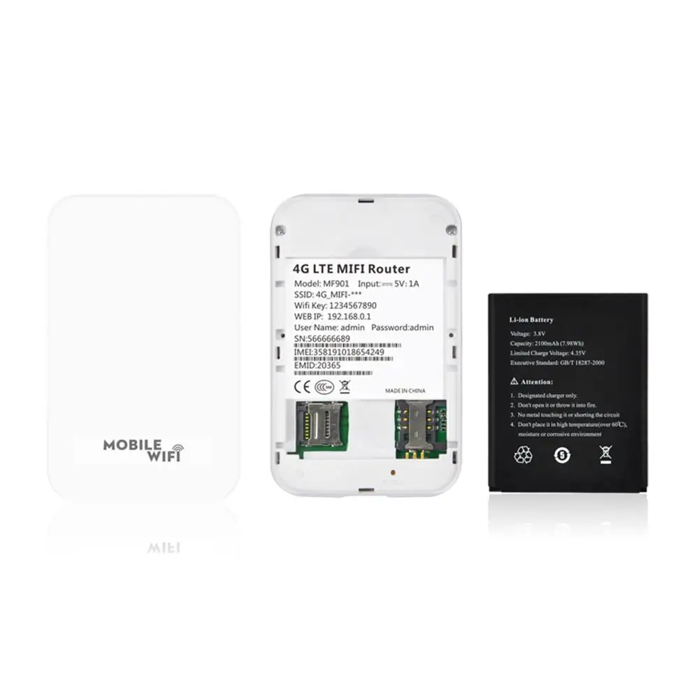 TIANJIE 4G Wifi Router Lte Wireless mini Mobile Wi fi Portable Pocket Hotspot Car 3G 4G Unlocked modem With Sim Card Slot