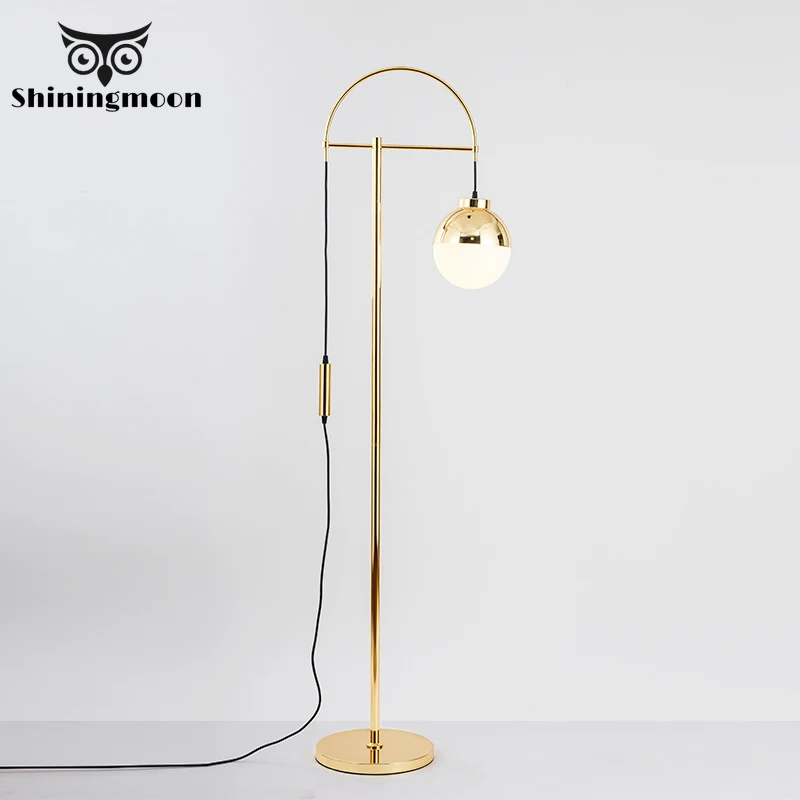 

Modern Metal Gold LED Floor Lamps Nordic Gold Living Room Decor Floor Lights Lighting Kitchen Fixtures Standing Lamps Luminaria