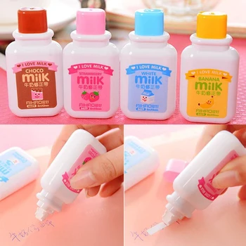 

1pc Cute Milk Correction Tape Material Escolar Kawaii Stationery Office School Supplies Papelaria 6m