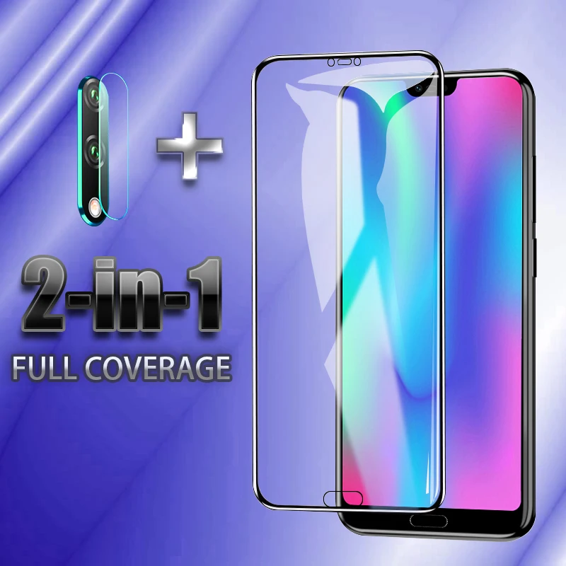 Защитное стекло закаленное для Huawei Honor V30 Pro/9/10/20/Lite10i/20i/8X/8A/8C/8S|Защитные стёкла и