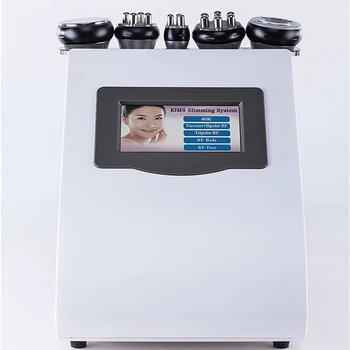 

2020 Hot sales Portable 5 in 1/ 6 in1 Ultrasound Vacuum Biopolar RF 40K Cavitation Weight Loss Machine RF Slimming Machine