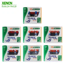 XENCN Teleeye интенсивная белая автомобильная лампа галогенная фара Замена апгрейд H1 H3 H4 H7 12v 5000k 2 шт