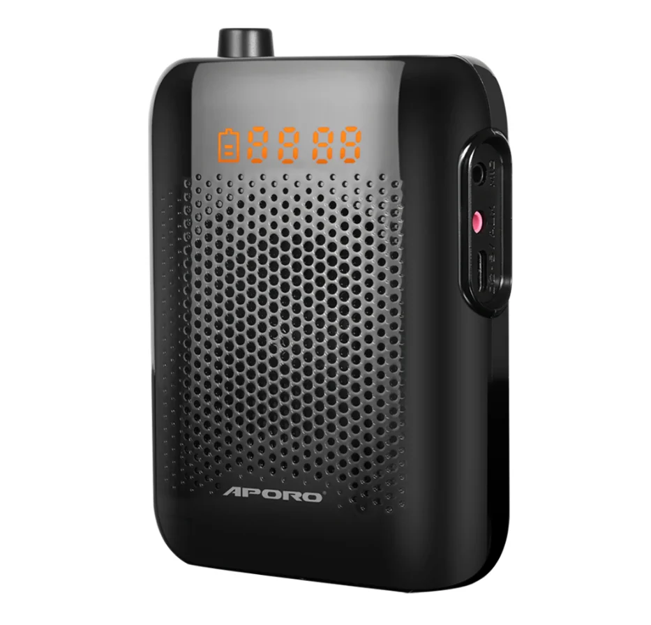 Портативный усилитель голоса Megaphone 20 Вт микрофон для учителя громкий динамик с