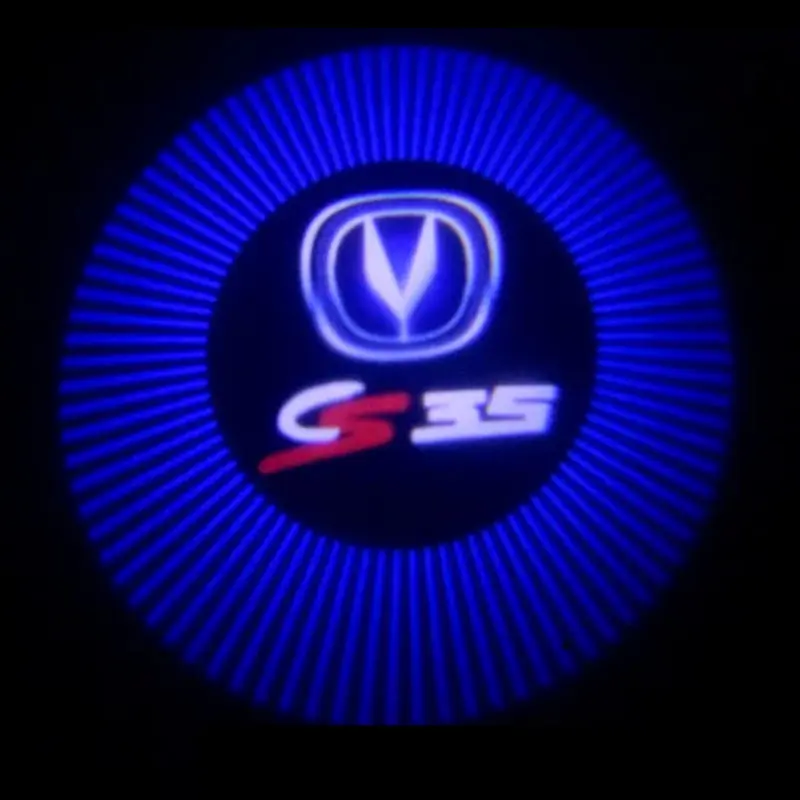 Слоновая кость Автомобиль Добро пожаловать светильник для ChangAN CS15, CS75, CS35 2 шт./компл - Цвет: Слоновая кость