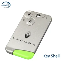 Chave eletrônica para cartão inteligente, chave eletrônica para renault laguna smart card com inserção pequena