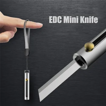 

EDC Multipurpose knife camping equipment keychain multitool key tool pocket letter outdoor pare peeler high quality