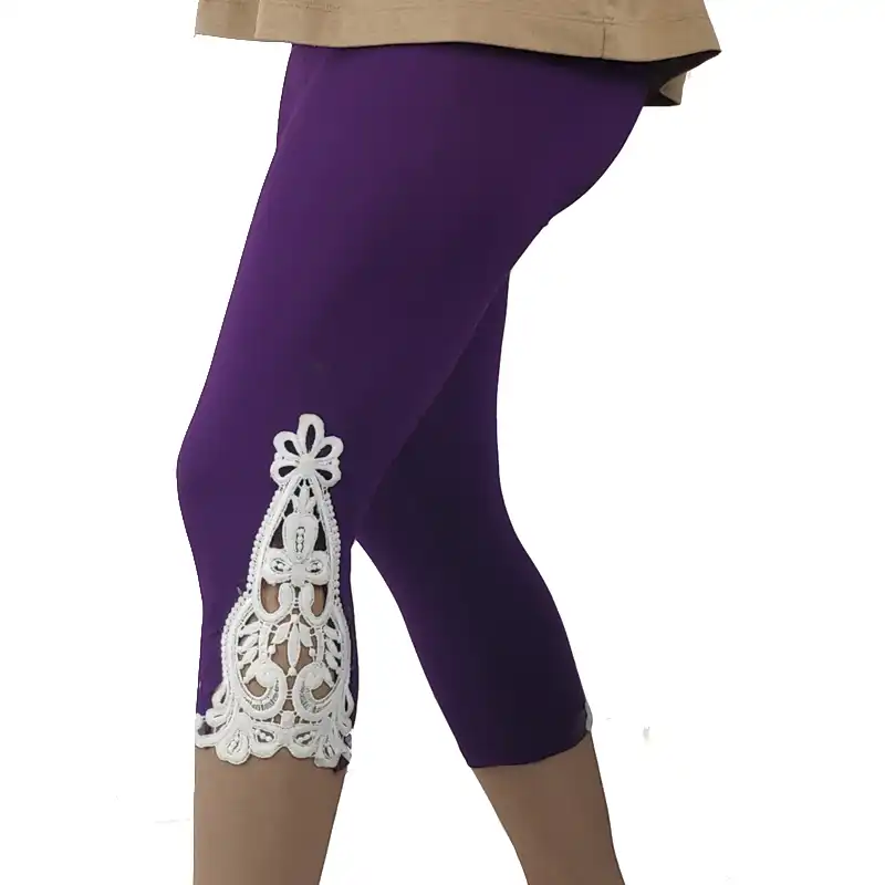 Women Leggings Ladies Cropped Trouser 