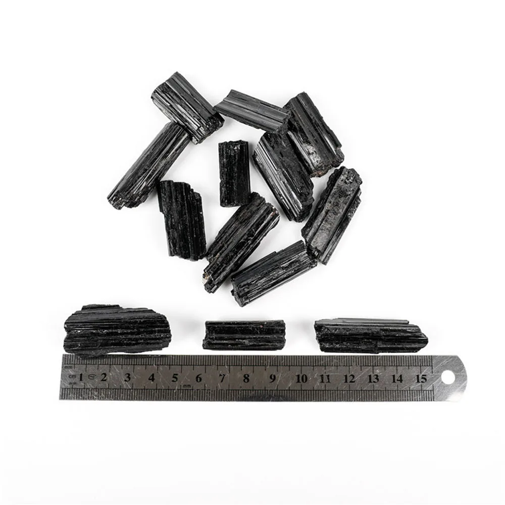 Рисунок 4 - Асимметричное сырье из натурального черного турмалина