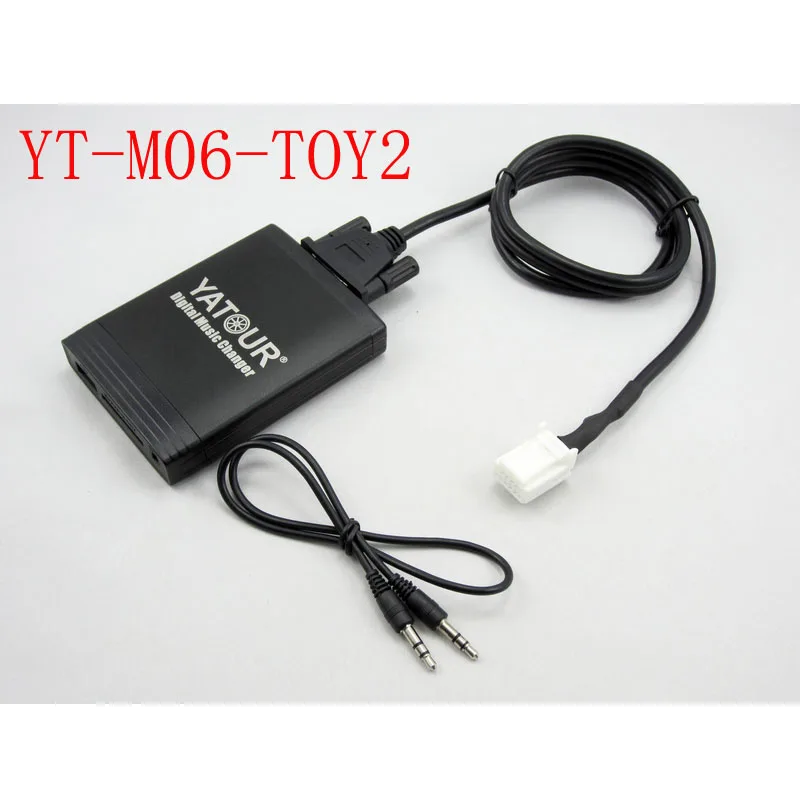 Yatour for Avensis 2003-2011 Corolla 2005-2011 Toyota Lexus Scion 2003-13 Car stereo USB SD MP3 Bluetooth Adapter YTM06-TOY2