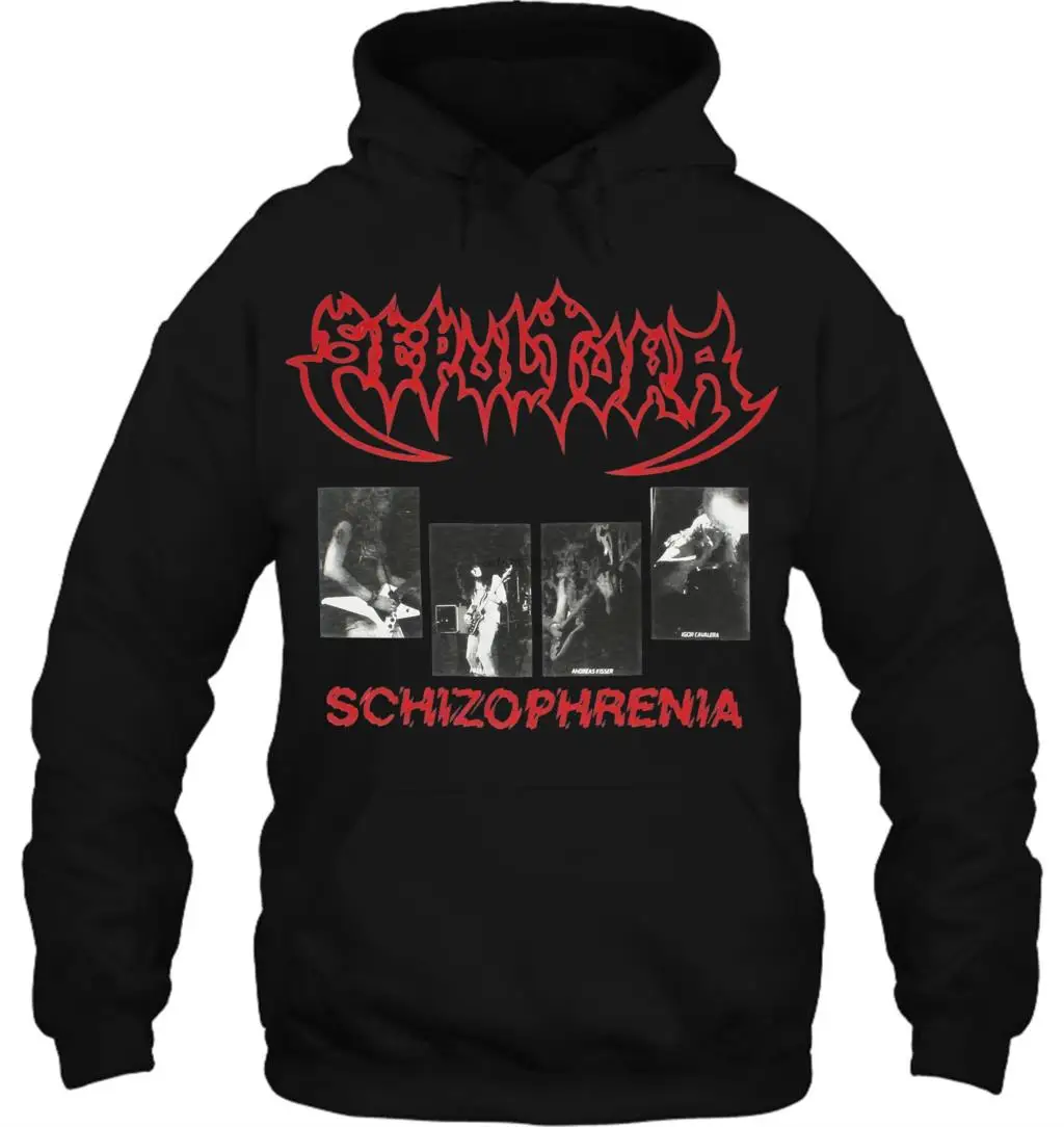 Мужская толстовка новая ограниченная серия SEPULTURA SCHIZOPHRENIA SOULFLY кавалера заговора редкая женская уличная одежда