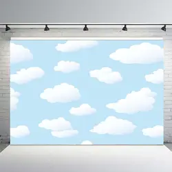 MEHOFOTO фон для фотосъемки с рисунком голубого неба белого облака фон для новорожденных реквизит фотобудка для фотосессии Фотостудия