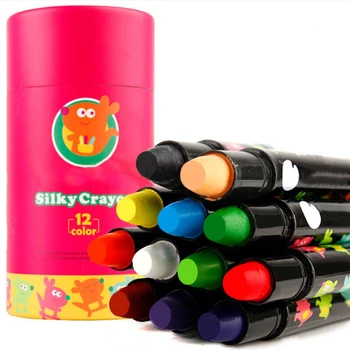 

Graffiti Students For Toddlers Stationery Crayon Set Art Supplies Non Toxic Coloring School Silky Washable Portable Kids Gift