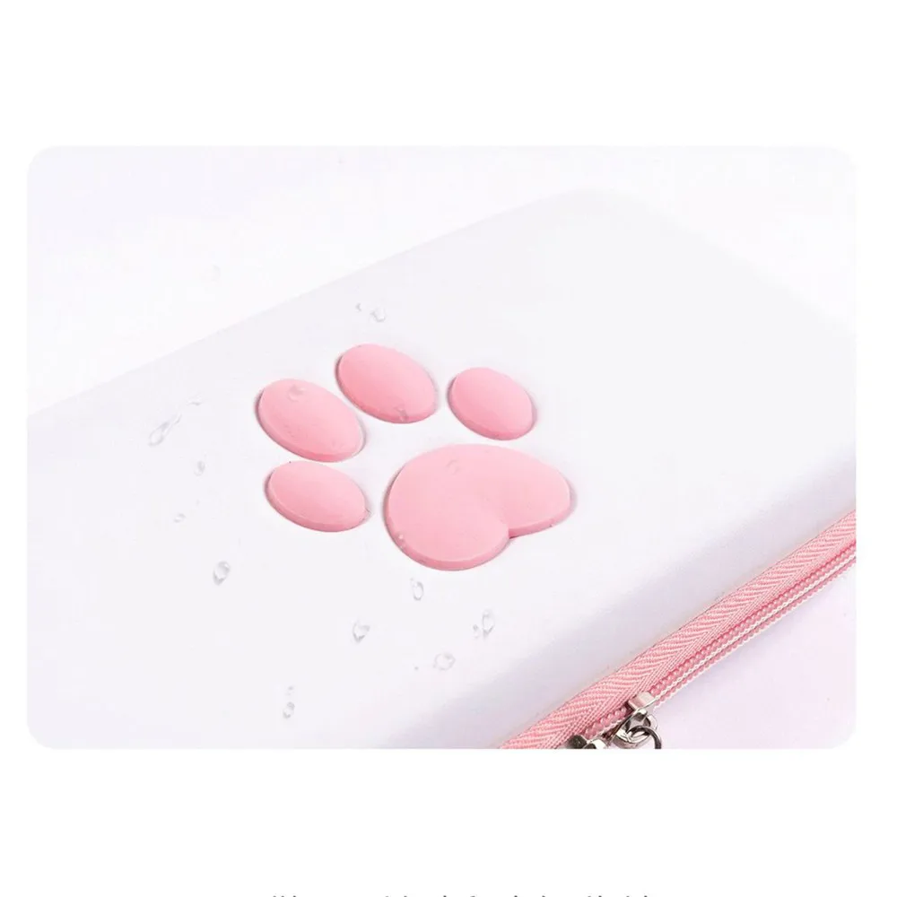 Чехол для переноски в виде милой кошачьей Лапы Для shand Switch Lite консоль Портативная сумка для хранения с ремешком на руку аксессуары для игр