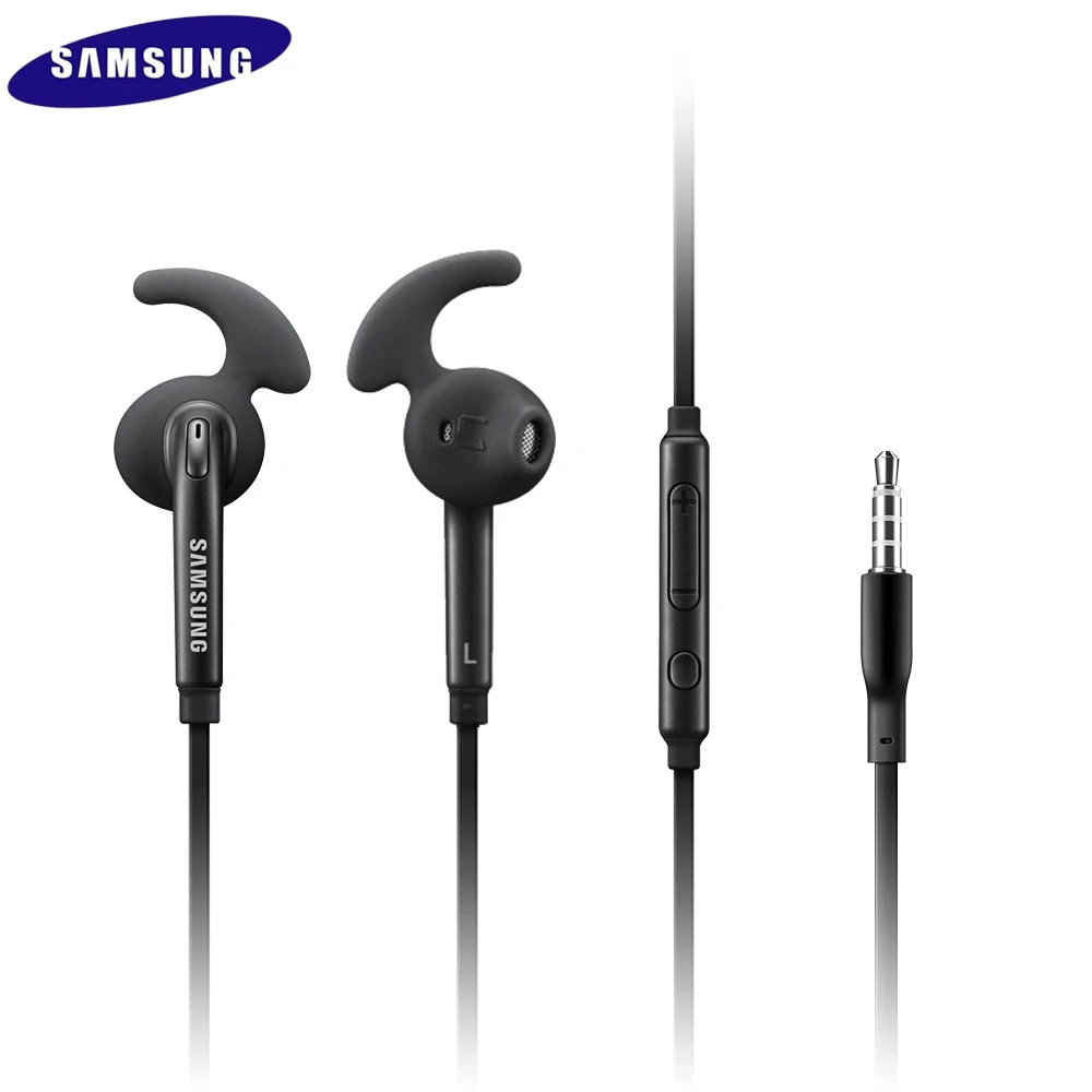 Preto Для samsung EO-EG920, проводные наушники с микрофоном, дистанционное управление, громкость, спортивные стерео наушники для samsung Galaxy S6, S7 edge, S8, S9 - Цвет: Preto