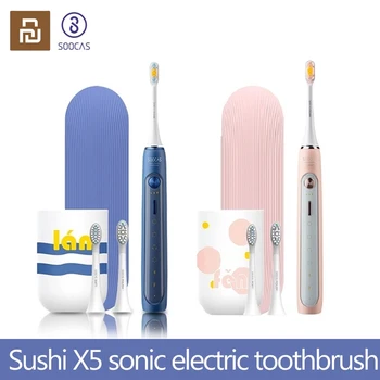 

Xiaomi SOOCAS X5 Sonic Electric Toothbrush Rechargeable Upgraded Waterproof High Frequency Vibration Smart Electric Tooth Brush
