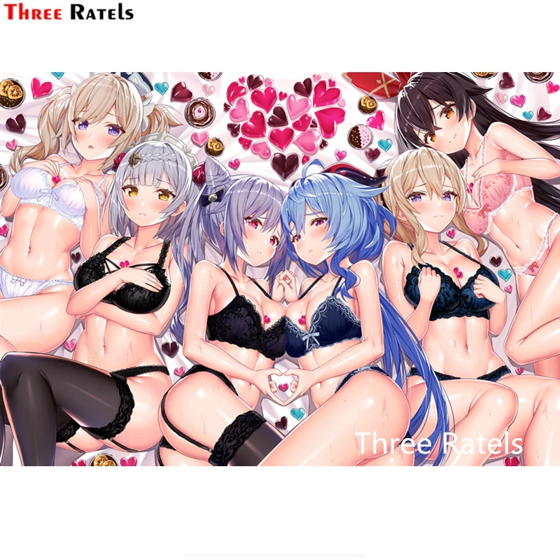 A219 аниме для Genshin Impact Waifu виниловая пленка автомобиля ноутбука телефона |