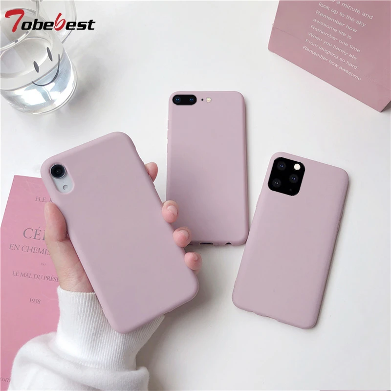 Матовый телефонный чехол с песочным порошком для iphone 11 Pro XS Max XR X 8 7 6S 6 Plus 12