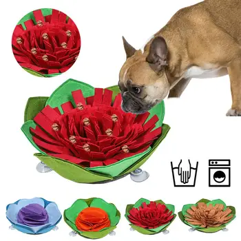 

Pet Snack Feeding Mat Dog Puzzle Toy Pet Snack Feeding Mat Boring Interactive Game Training Blanket Snuffle Feeding Training Mat