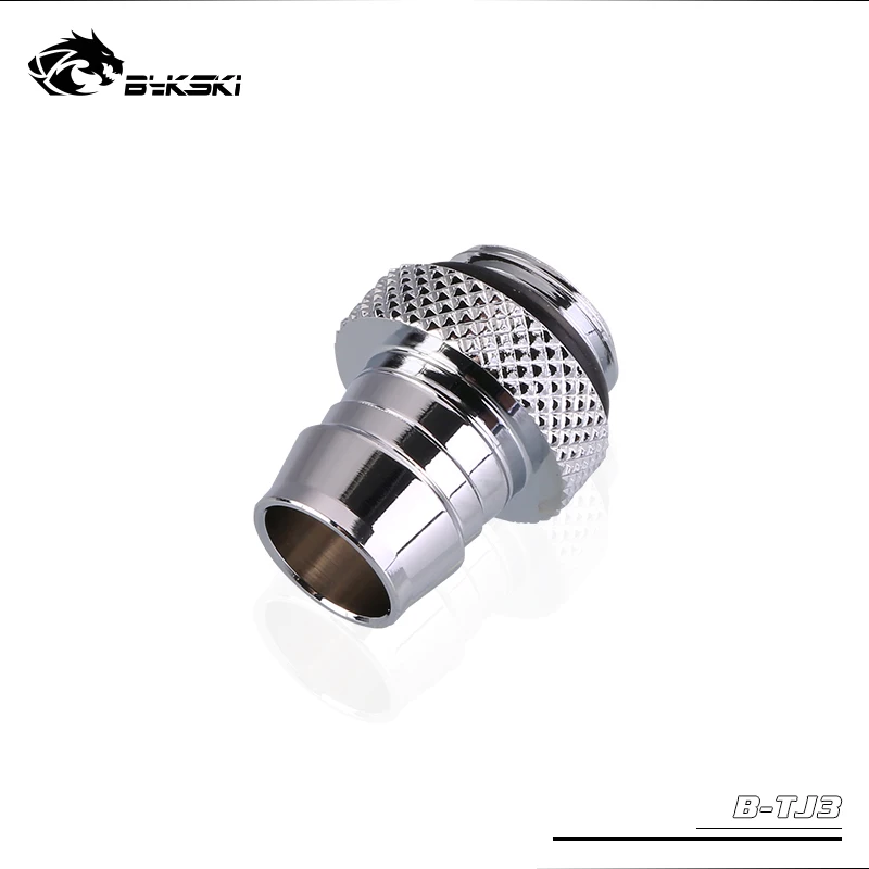 Bykski G1/" fit 10x13,10x16 мм шланг трубка, мягкий соединитель компьютер кулер Аксессуары Фитинги белый, черный, серебристый B-TJ3