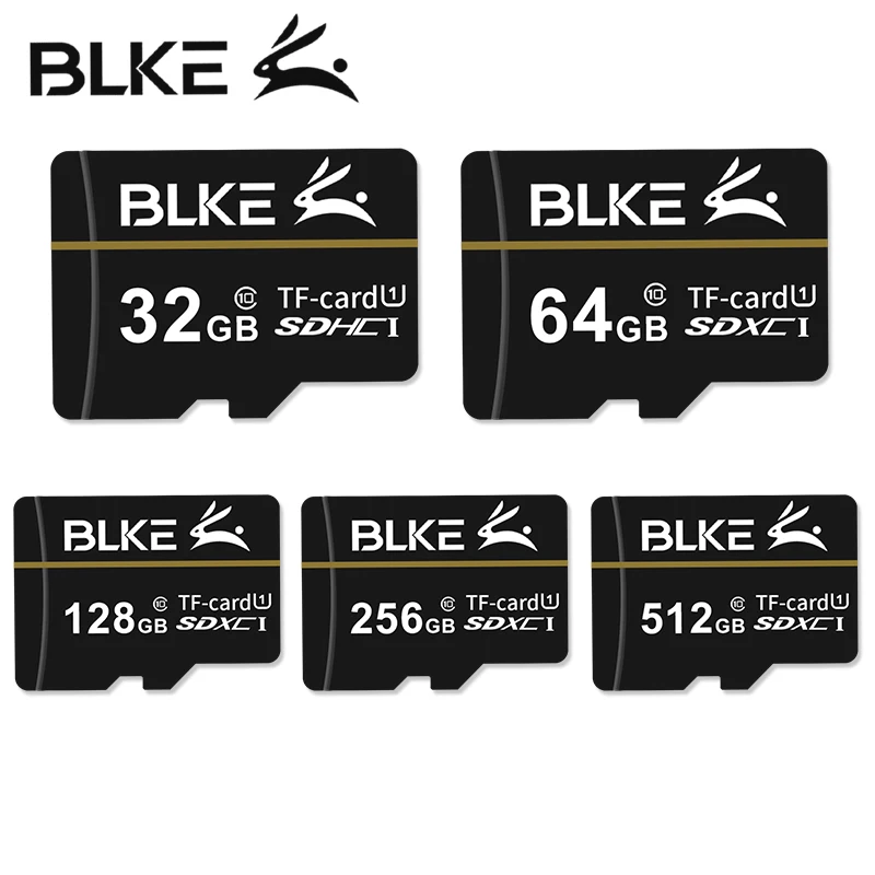 Карта памяти BLKE Micro sd 256 ГБ 128 64 32 16 8 класс 10 U1 TF флеш карта память на мобильный