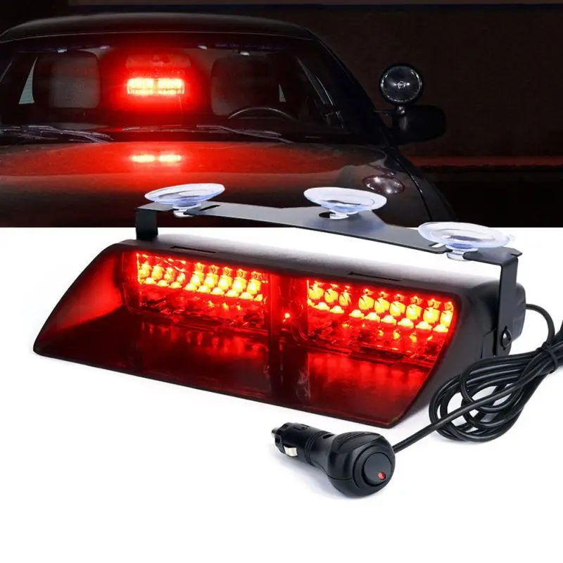 ONEWELL 1 шт. 12V 16 светодиодный автомобиль Грузовик аварийного мигалкой тире Strobe Light Предупреждение светильник дневные ходовые Flash СВЕТОДИОДНЫЙ полиции светильник s
