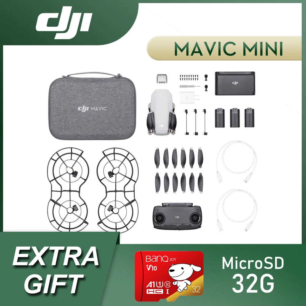 DJI Mavic Mini Fly More Combo MT1SS5 портативный Дрон максимум 30 минут время полета HD видео