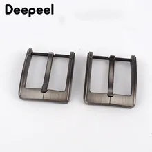 

Deepeel 2pcs 40mm Brush Matte Belt Buckles Metal Pin Buckle for 38-39mm Belts Replacement Waistband Head Apparel Accessories