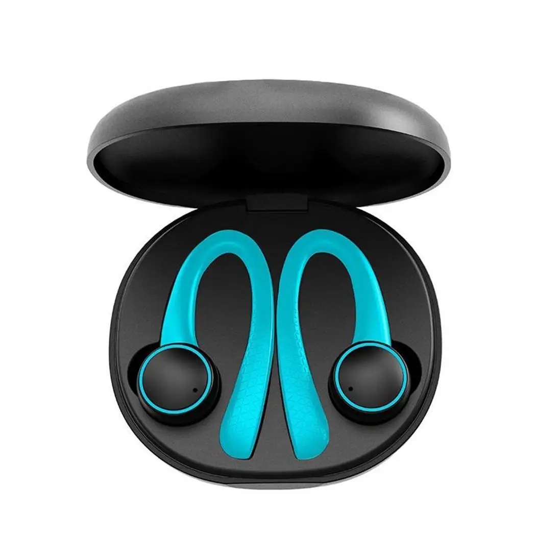 Bluetooth наушники с крючком HiFi стерео наушники с 40mAh x 2, 3,7 V зарядка 1h чехол 20-20kHz 3h 400 mAh, 3,7 V