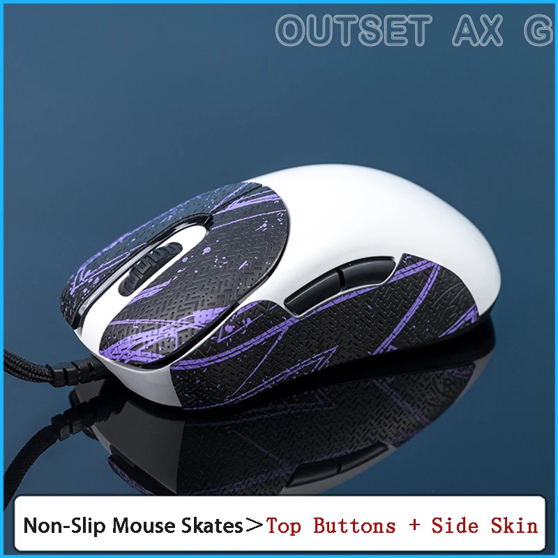 Btl Diy Handmade Non Slip Suck Sweat Mouse Lizard Skin Sticker Grips Skates  For Vaxee Outset Ax G Without Mouse Customize - Mouse Pads - AliExpress