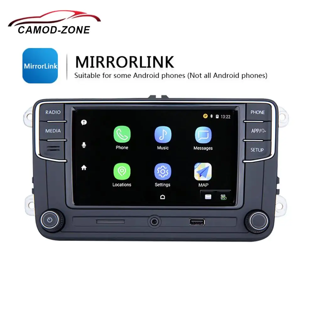 Android Auto Carplay RCD330 Plus RCD330G RCD340G RCD 330 For 6RF 035 187F For VW Tiguan Golf 5 6 MK5 MK6 Passat Polo 187F