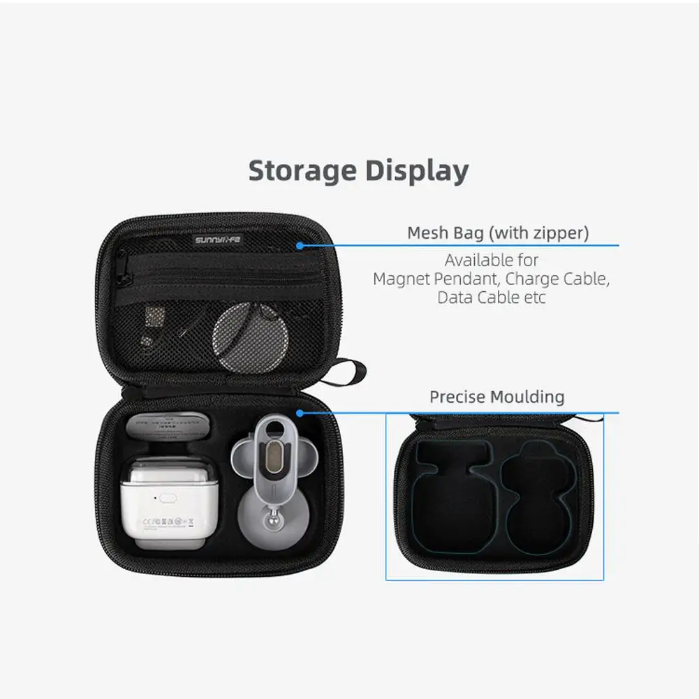 Для Insta360 GO видео сумка для хранения камеры анти-встряхивание защиты коробка портативный чехол миниатюрная сумка под камеру