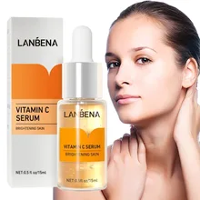 

Vitamin C Serum Moisturize Whiten Lighten Dark Spots Melanin Shrink Pores Anti-Aging Nourish Repair Smoothes Wrinkles Face Care