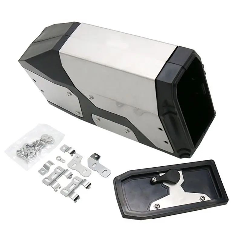

New 4.2L Stainless Tool Box for R1200GS R1250GS LC Adventure Left Bracket 04-Up qyh