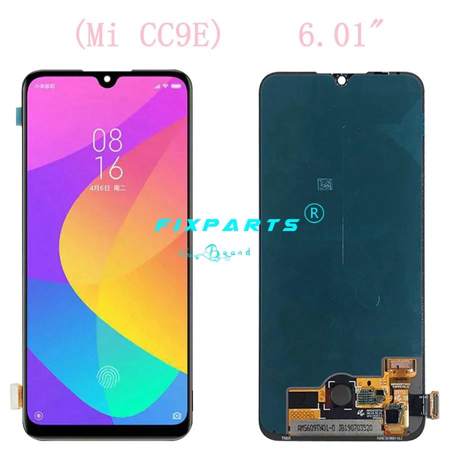 AMOLED экран Xiaomi mi CC9 E lcd mi A3 дисплей дигитайзер сборка сенсорный экран Замена 6,3" Xiaomi mi CC9 lcd mi CC9E lcd
