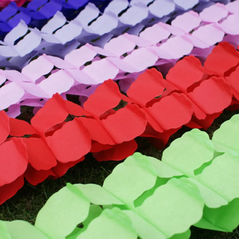 3 6 м четырехлистные бумажные гирлянды в форме клевера баннеры для свадебной