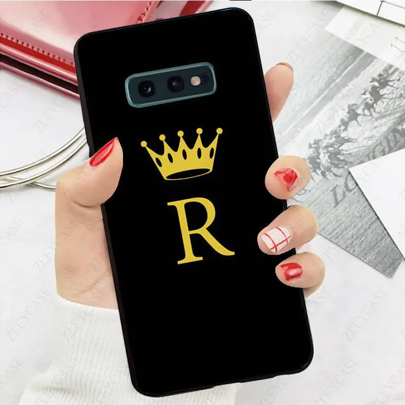 Funny Gold Crown Letter