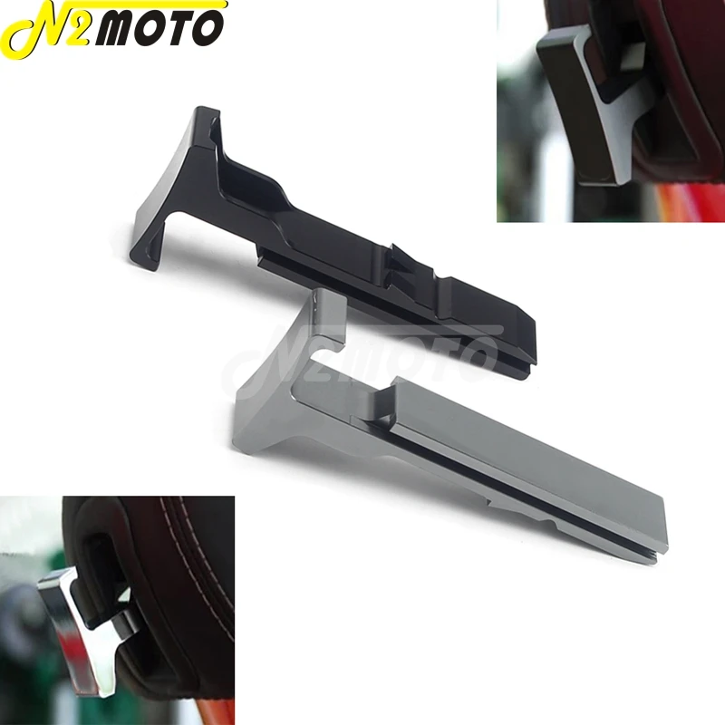 

CNC Aluminum Motorcycle Helmet Holder Bag Luggage Sundries Holde Hook Bracket Black For Sprint Primavera 150 Scooter