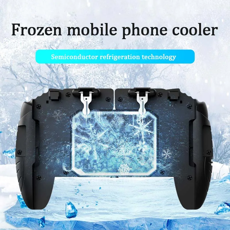 

New hydrocooling cooling PUBG mobile phone controller cooler gamepad pubg mobile gaming joystick for android iphone oyun konsolu