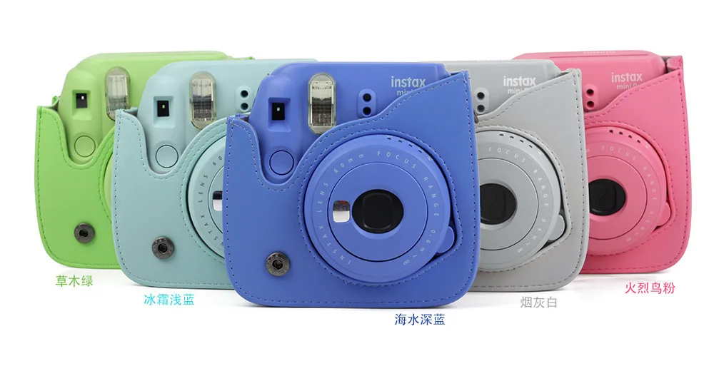 Caiul/caiul Polaroid Mini8/8+/9 чехол для камеры цифровой защитный чехол камера кожаный чехол сумка для камеры