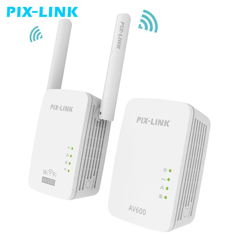 1 пара беспроводных Wi Fi роутеров PIXLINK 600 Мбит/с комплект расширителей