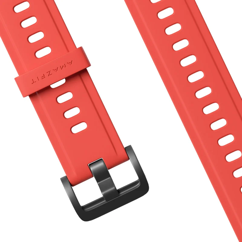 Ремешок для часов Силиконовый цветной браслет для Xiaomi Huami Amazfit GTR(47 мм и 42 мм) умные спортивные часы 2 2S& Bip Lite
