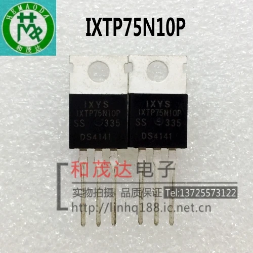 10 шт./лот IXTP75N10P-220 100V 75A на
