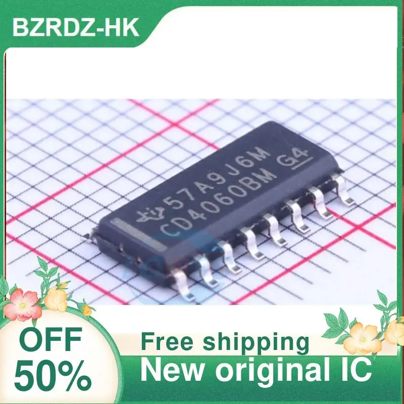 

50PCS CD4060BM CD4060BM96 SOP16 New original IC