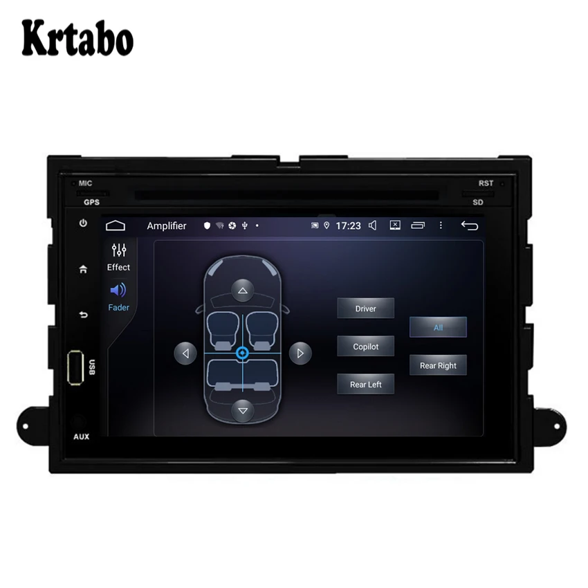 Автомагнитола gps для Ford Fusion 2006-2009 Автомобильный Android мультимедийный плеер сенсорный экран навигация реверсивное изображение поддержка DVD
