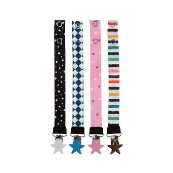 

Baby Pacifier Clip Chain Chew Teething Straps Easy to Use Smoother Holder for Newborn