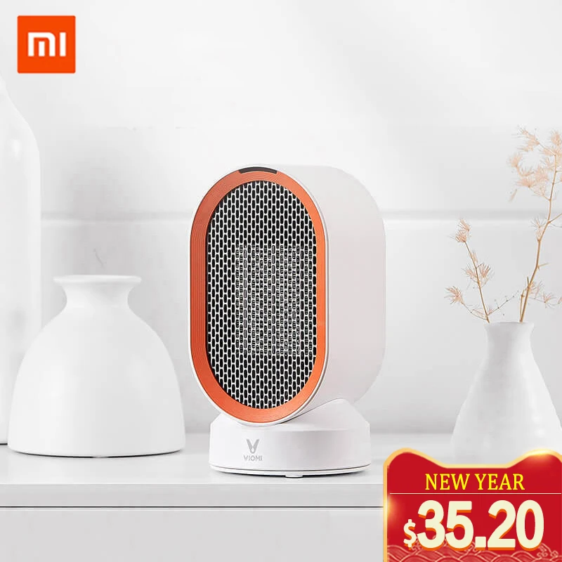 

XIAOMI MIJIA VIOMI Electric Heaters Fan countertop Mini home room handy Fast Power saving Warmer for Winter PTC Ceramic Heating