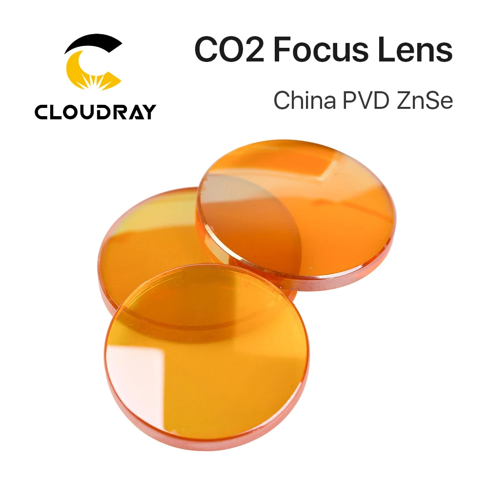 Cloudray Китай CO2 ZnSe фокусная линза Dia.18 19 05 20 мм FL38.1 50 8 63 5 101 6 127 1 4 &quotдля лазерной